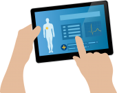 Electronic health record illustration